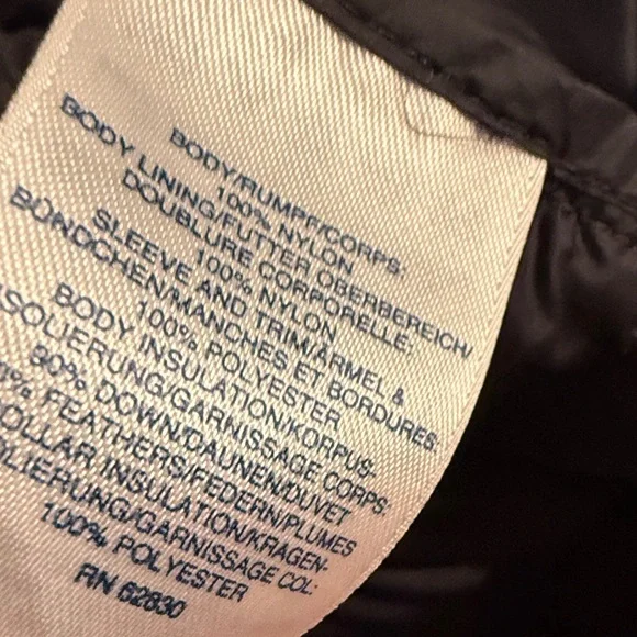 Lands' End Women’s Black Quilted Jacket - Picture 3 of 6